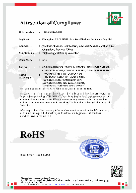 控制器CE ROHS证书