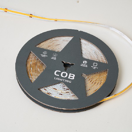 led低压灯带高亮COB单色灯带柔性灯室内装修家用衣柜灯带厂家批发