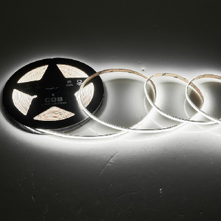 高亮工程款无压降COB灯带自粘cob软灯带灯条吊顶线型家用节能氛围