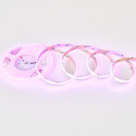 COB七彩灯带氛围幻彩COB灯带自粘智能展示柜软灯带幻彩户外线性灯