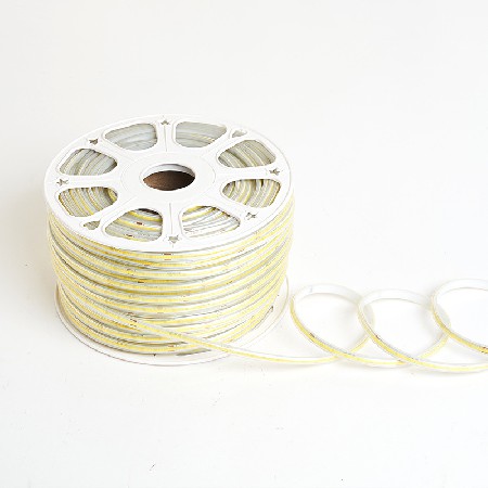 高压透明COB灯带220V户外防水工程室内家用吊顶无暗区柔性灯带